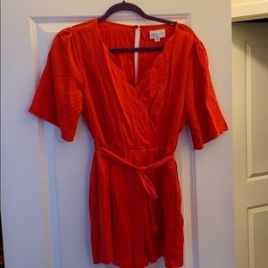 Francesca’s Red Romper